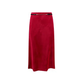 Saia midi Gucci Velvet Bloom